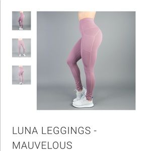 Buffbunny Luna Leggings Mauvelous Size S